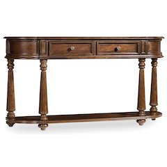 Leesburg Demilune Hall Console