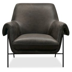 Ambroise Metal Frame Club Chair