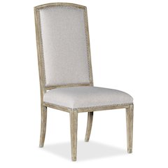 Hooker Furniture Castella Fabric Upholstered Side Chair in Beige