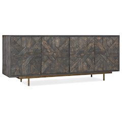 Commerce & Market Layers Credenza in Brown Wood by Hooker Furniture