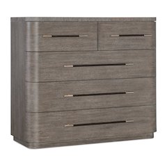 Modern Mood Wood Bachelors Chest in Brown by Hooker Furniture