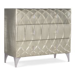 Hooker Furniture Living Room Melange Mathilda Three Drawer Chest