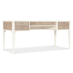Hera Writing Desk in Cream Colored Wood by Hooker Furnishings