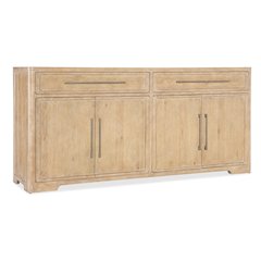 Retreat Buffet in Beige w/ Stone Inlay by Hooker Furniture