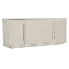 Modern Mood Wood Entertainment Console in Natural by Hooker Furniture