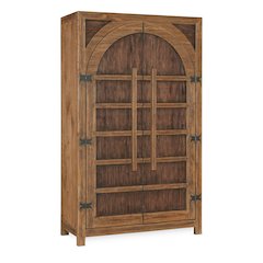 Hooker Furniture Big Sky Veneers and Solid Wood Wardrobe in Brown