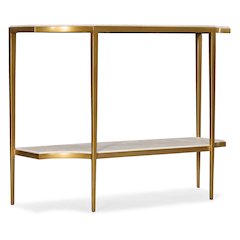 Commerce & Market Stone Console Table in Gold by Hooker Furniture