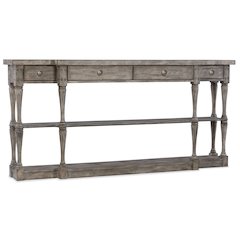 Hooker Furniture Living Room Sanctuary Four-Drawer Console