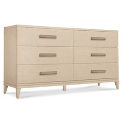 Westwood Six-Drawer Dresser in Natural Wood Finish by Hooker Furnishings