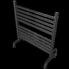 Solo 33" Freestanding 10 Bar Towel Warmer in Matte Black
