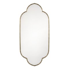 Gold Metal Framed Mirror