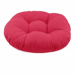 18 inch Round Solid Twill Footstool Cushion  93301-18IN-TW-BB