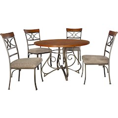 Hamilton 5pc Stationary Dining Set