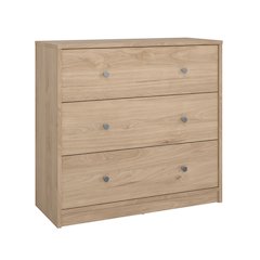 3 Drawer Chest Jackson Hickory