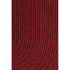 Solid Barn Red Wool 18" x 36" Slice