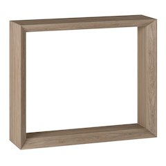 Osmond 36" Wide Rectangular Console Table in Antiqued Gray Oak