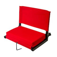 Stadium Chairs for Bleachers w/ Back Support