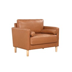 Langford Chair Caramel PU