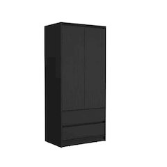 Austin Armoire Black MDF
