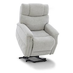 Power Lift Recliner Chair for Elderly - Electric Powered Zero Gravity Recliner, 360 lbs Capacity, Extended Leg Support, USB, Light Gray