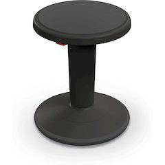 Hierarchy Height Adjustable Grow Stool- Short Stool (Black)