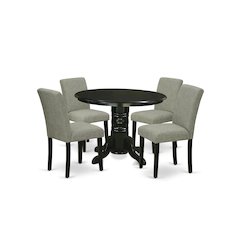 Dining Room Set Black, SHAB5-BLK-06