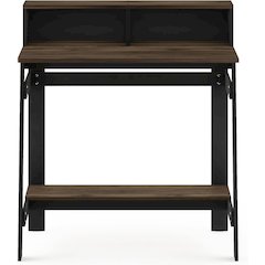 Furinno Simplistic A Frame Computer Desk, Columbia Walnut