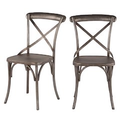 Anderson Reclaimed Iron Dining Chair