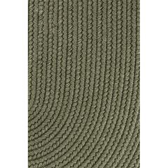Solid Moss Green Wool 18" x 36" Slice