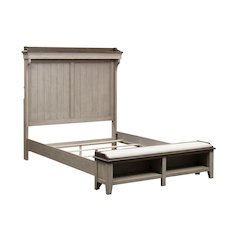 Ivy Hollow Queen Mantle Storage Bed
