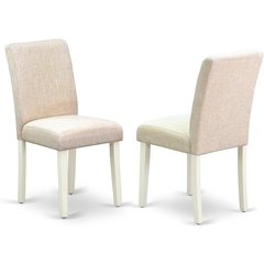 Dining Chair Linen White, ABP2T02