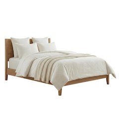 Quincy 4-Piece Queen Comforter Set - Ivory