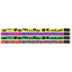 Paws 4 Your Birthday Pencils, 12 Per Pack, 12 Packs
