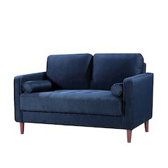 Langford Loveseat Navy Blue