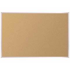 Natural Add - Cork Tackboard - Aluminum Trim - 4 X 6