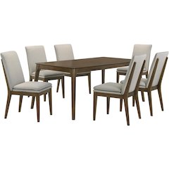 Maggie Dining Table W / 4 Natural Chairs