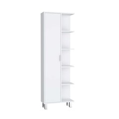 Crovie Linen Cabinet White MDF