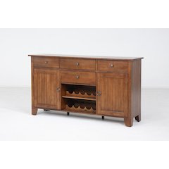 Toluca 66" Server, Rustic Amber