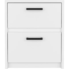 Trivor Nightstand White MDF