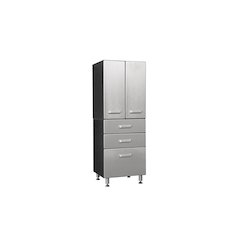 Tuff Stor 24206 Garage Storage Cabinet with Two Doors and Three Drawers