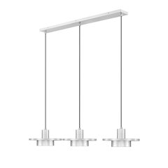 Z-Lite 3 Light Linear Chandelier, Brushed Nickel
