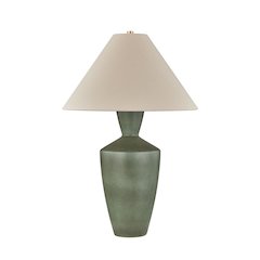 Hartley Table Lamp, Aged Brass