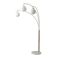 Moraga 3 Light Arc Floor Lamp