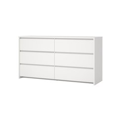 Next 6 Drawer Double Dresser, White