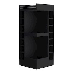 Glen Lyon Bar Cabinet, Living Room, Black