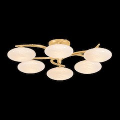 Bayberry Semi Flush, Natural, Vogue