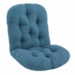 48-inch by 24-inch Solid Microsuede Swivel Rocker Cushion  93310-MS-TL