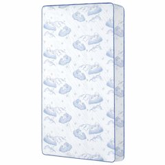 Dream On Me Sweet Dreams 6” 88 Coil Spring Crib and Toddler Bed Mattress