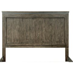 Thornwood Hills King Panel Headboard in Rock Beaten Brown w/ Saw Cuts