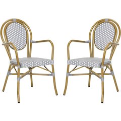 Rosen French Bistro Stacking Arm Chair